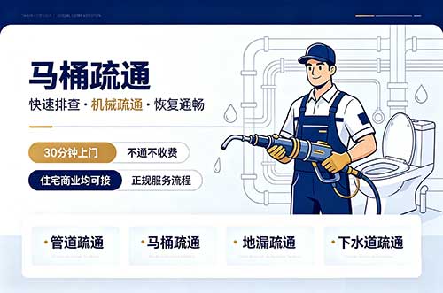 桦甸马桶疏通