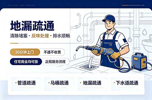 桦甸地漏疏通