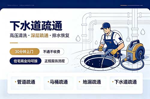 桦甸下水道疏通