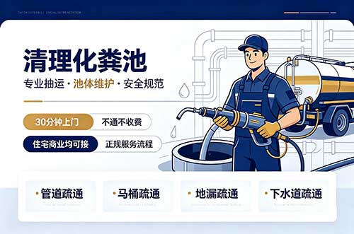 桦甸清理化粪池